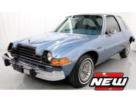 vieille voiture americaine bleu