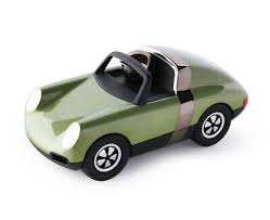 voiture de sport decoration verte