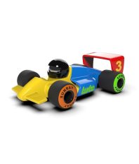 voiture de course decoration multicouleur