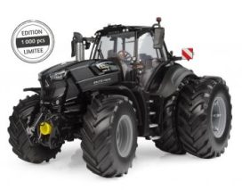 gros tracteur agricole noire