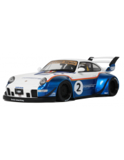 voiture de sport coupe bleu