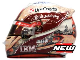 casque de pilote de formule 1