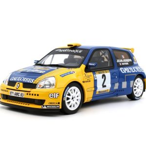 vieille voiture de course jaune et bleu