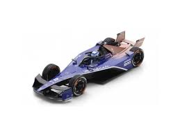 voiture de course bleu