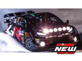 voiture de rallye noire