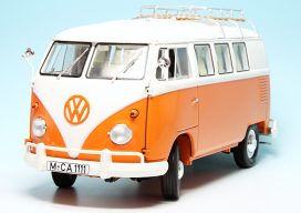 vieux minibus orange