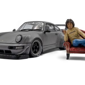 voiture de sport coupe grise