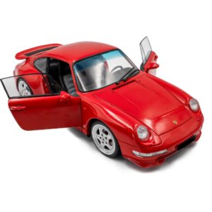 vieille voiture de sport allemande coupe rouge