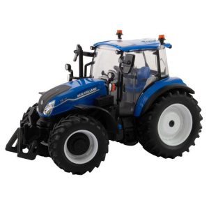 tracteur agricole bleu