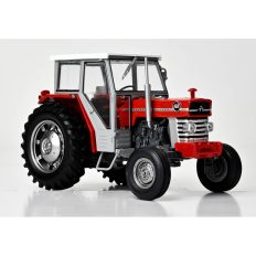 vieux tracteur agricole rouge et grise