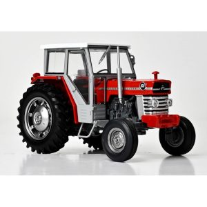 vieux tracteur agricole rouge et grise