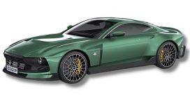 voiture de sport coupe verte