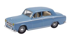 vieille voiture française bleu