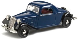 vieille voiture française bleu