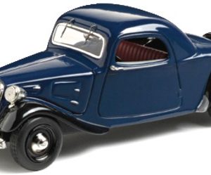 vieille voiture française bleu