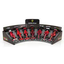 set de 7 voiture de course formule 1 rouge