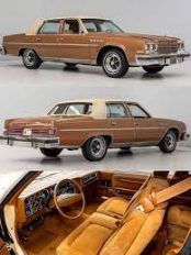 vieille voiture americaine berline brune