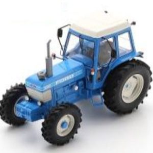 vieux tracteur agricole bleu