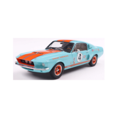 vieille voiture de course orange et bleu