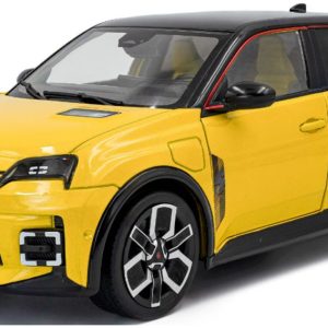 voiture française electrique jaune