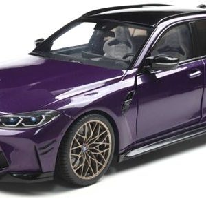 voiture de sport break mauve