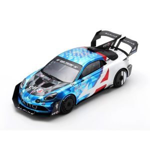 voiture de course bleu et blanche française