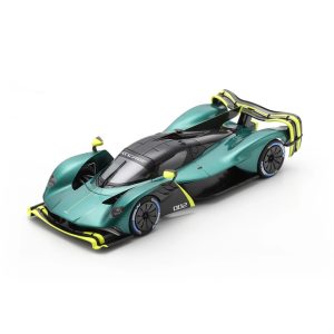 voiture de sport anglaise vert et jaune