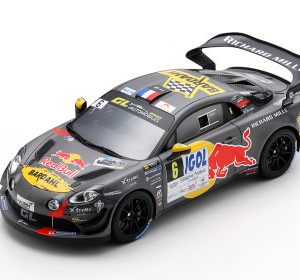 voiture française de rallye grise