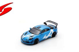 voiture française de course bleu