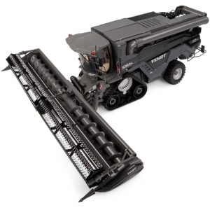 grosse moissonneuse grise