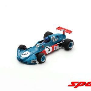 vieille voiture de course bleu et orange