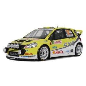 voiture de rallye jaune et blanche