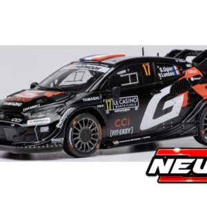 voiture de rallye noire