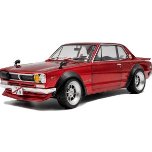 vieille voiture de sport rouge