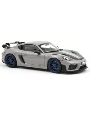 voiture allemande de sport coupe grise