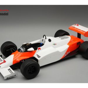 vieille voiture de course blanche et orange