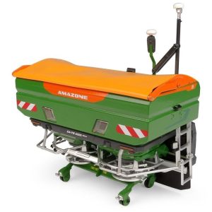 machine agricole orange et vert