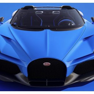 voiture de sport cabriolet bleu