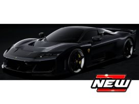 voiture italienne de sport coupe noire