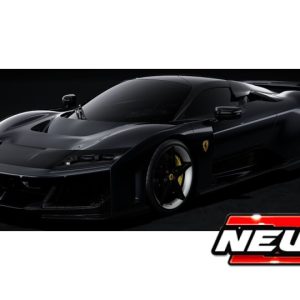 voiture italienne de sport coupe noire