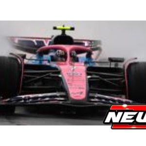 voiture de course formule 1 bleu et rose