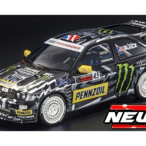 vieille voiture de rallye noire