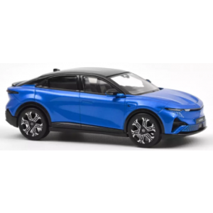 voiture de sport electrique française bleu