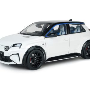 voiture electrique française de sport blanche