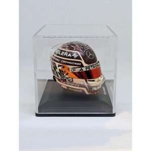 casque de pilote de course noir