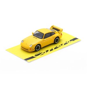 vieille voiture de sport coupe jaune allemande