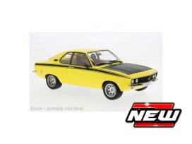 vieille voiture allemande de sport jaune