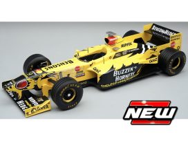 vieille voiture de course formule 1 jaune