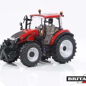 gros tracteur agricole rouge et noir