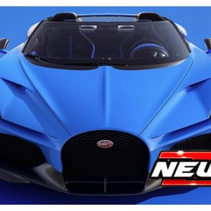 voiture française de sport cabriolet bleu